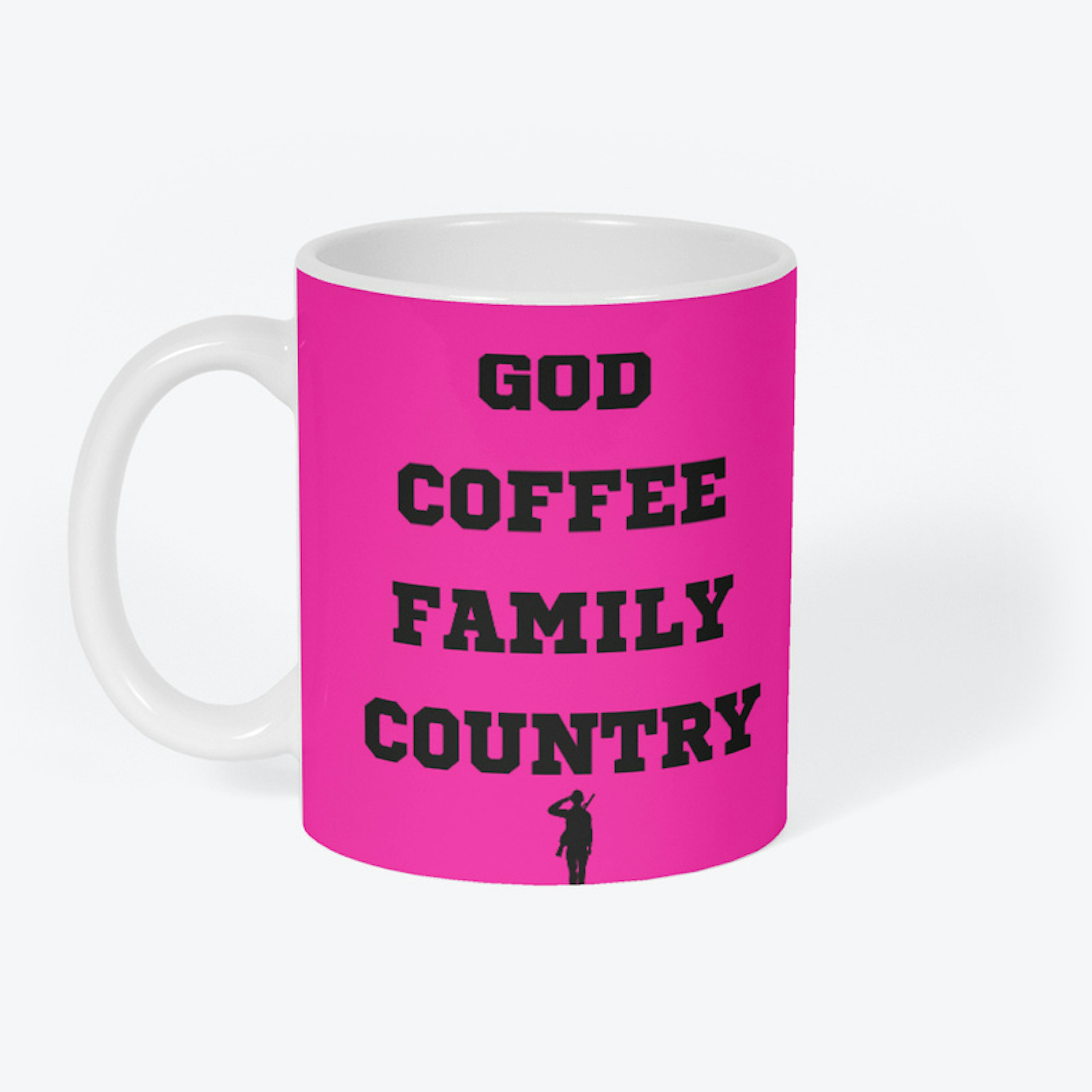 God, Coffee, Family Contry