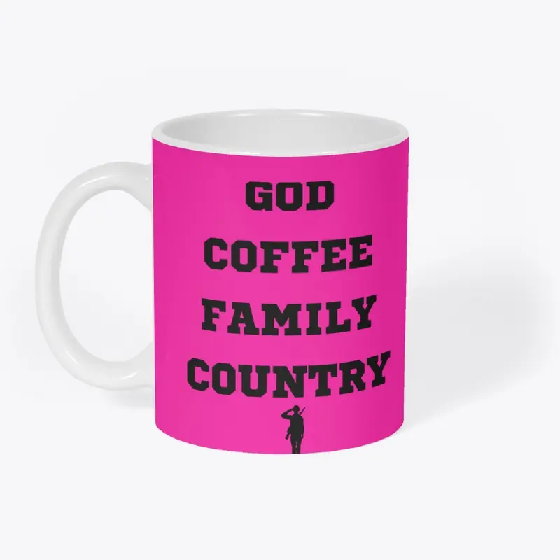 God, Coffee, Family Contry